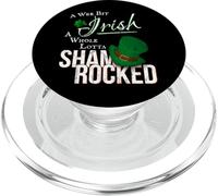 Un Wee Bit irlandese Un intero Lotta Shamrocked Irlanda Partito Divertimento PopSockets PopGrip per MagSafe