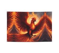 Una bella fenice festone 119,4 x 180,3 cm, adatto per Halloween, Natale, feste, riunioni e altri banner per le vacanze