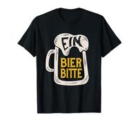 Una Birra Si Prega di Bere Birra e Gli Amanti della Birra Maglietta