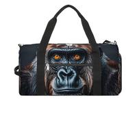 Una borsa da palestra Gorilla per uomo e donna, borsa da palestra impermeabile, grande borsa da viaggio per allenamento