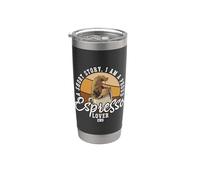 Una breve storia Sono orgoglioso della caffettiera Latte, amante dell'espresso Bicchiere termico in acciaio inox doppia parete