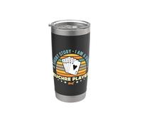 Una breve storia Sono orgoglioso Euchre Cards Lover Euchre Player Bicchiere termico in acciaio inox doppia parete