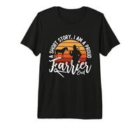 Una Breve Storia Sono Un Orgoglioso Farrier End Blacksmithing Farrier Maglietta Premium