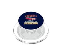 Una brutta giornata di cornhole è ancora una buona giornata a bere PopSockets PopGrip per MagSafe