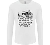 Una Brutta Giornata Di Off Roading 4X4 Tutti I Terreni Uomo Manica Lunga T-Shirt