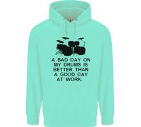 Una Brutta Giornata Sui Miei Tamburi Batterista Bambini Felpa