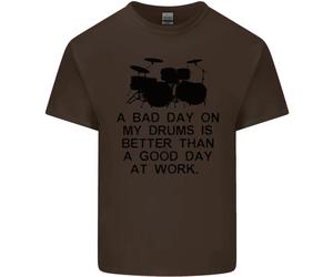 Una Brutta Giornata Sui Miei Tamburi Maglietta Per Bambini Ragazzi E Ragazze