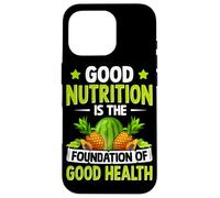 Una buona alimentazione è il fondamento della buona salute Custodia per iPhone 16 Pro