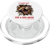 Una buona giornata per cattivo umore Dino umore dichiarazione PopSockets PopGrip per MagSafe