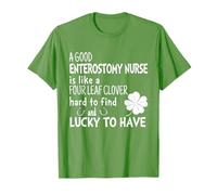 Una buona infermiera enterostomia è come un 4 foglia trifoglio St Patricks Maglietta