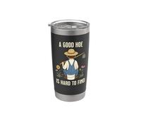 Una buona zappa è difficile da trovare piante da giardinaggio Fiori botanici Bicchiere termico in acciaio inox doppia parete