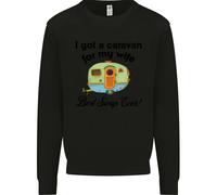 Una Caravan Per Mia Moglie Caravanning Divertente Uomo Sweatshirt Jumper