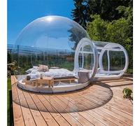 una casa a bolle, Tenda gonfiabile a bolle trasparenti con soffiatore e pompa 4m 5m(4m)