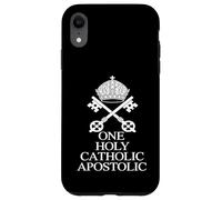 Una Chiavi Papali Santo Cattolico Apostolico Custodia per iPhone XR