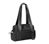 Una comoda borsa da viaggio monospalla e una borsa da palestra con un design di separazione asciutto e bagnato, for i viaggi del fine settimana e for riporre l'attrezzatura for il fitness(Black)