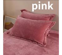 Una Coppia Confezione Pile Finta Pelliccia Federa Cover Letto Caldo Casa Inverno