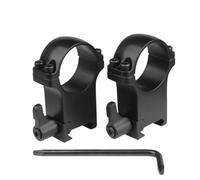 Una Coppia di Anelli di Montaggio Pesanti di Rilascio rapido di Alto Profilo di 30MM Scope Base P/W 20MM della Coda di Colombo del Supporto Ottico della Vista High