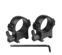Una Coppia di Anelli di Montaggio Pesanti di Rilascio rapido di Alto Profilo di 30MM Scope Base P/W 20MM della Coda di Colombo del Supporto Ottico della Vista Low