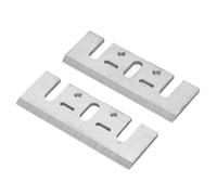 Una Coppia di Coltelli per Pialla da 82 Mm HSS per la Lavorazione del Legno Coltelli per Pialla Manuale e Elettrica Lama di Ricambio per Pialla Maklta 1900B