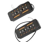 Una coppia di pickup single coil neri per chitarra elettrica Pickup Strumento Chitarra