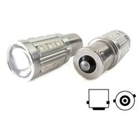 UNA Coppia Lampade Lampadine Luce LED BAU15S 1156 PY21W 21 Smd 5730 ARANCIONE