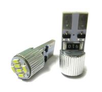 UNA Coppia Lampade Lampadine Luce LED T10 W5W 12V Canbus 6 Smd 3104 NO POLARITA