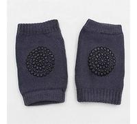 Una coppia New Baby Kids Sicurezza Cuscino gomito strisciante Neonati Toddlers Ginocchiere di sicurezza Protezioni calzettoni per bambino dropship, Grigio scuro