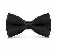 Una Cravatta A Farfalla Classica Nera Uni Colore 80001079