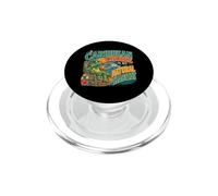 Una crociera ai Caraibi è il mio habitat naturale che rilassa l'iguana PopSockets PopGrip per MagSafe