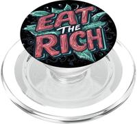 Una dichiarazione audace di mangiare i ricchi per i ribelli PopSockets PopGrip per MagSafe