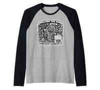 Una Divertente Formula Matematica sul Padel - Allenatore di Maglia con Maniche Raglan