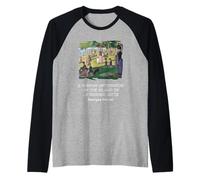 Una Domenica pomeriggio su La Grande Jatte Maglia con Maniche Raglan