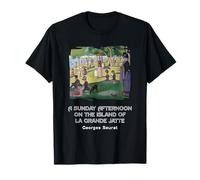 Una Domenica pomeriggio su La Grande Jatte Maglietta
