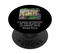 Una domenica pomeriggio su La Grande Jatte PopSockets PopGrip Adesivo