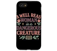 Una donna letta è una creatura pericolosa Custodia per iPhone SE (2020) / 7/8