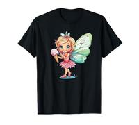Una fata magica con gelato per un look felice Maglietta