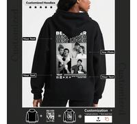 Una felpa con cappuccio personalizzata e rinforzata, realizzata con la tua immagine, può essere regalata a chiunque tu voglia, un must per l'inverno L,M,S,XL,XS,XXL,XXSTessuto in maglia