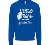 Una Felpa Divertente Per Giocatore Di Rugby Per Mia Moglie Uomo