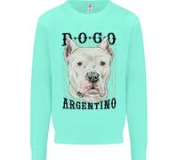 Una Felpa Jumper Dogo Argentino Uomo