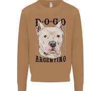 Una Felpa Jumper Dogo Argentino Uomo