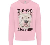 Una Felpa Jumper Dogo Argentino Uomo
