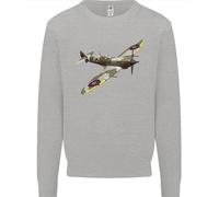 Una Felpa Jumper Supermarine Spitfire Flying Solo Uomo