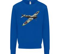 Una Felpa Jumper Supermarine Spitfire Flying Solo Uomo