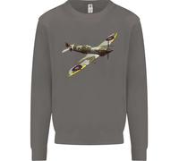 Una Felpa Jumper Supermarine Spitfire Flying Solo Uomo