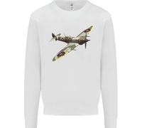 Una Felpa Jumper Supermarine Spitfire Flying Solo Uomo