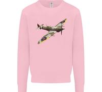 Una Felpa Jumper Supermarine Spitfire Flying Solo Uomo
