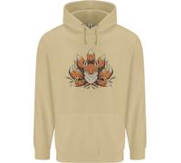 Una Felpa Uomo Con Sette Code Di Volpe Trippy