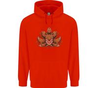 Una Felpa Uomo Con Sette Code Di Volpe Trippy