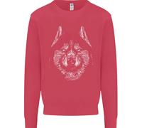 Una Felpa Uomo Siberian Husky