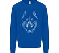 Una Felpa Uomo Siberian Husky